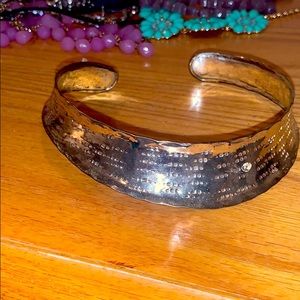 Silver/metal choker